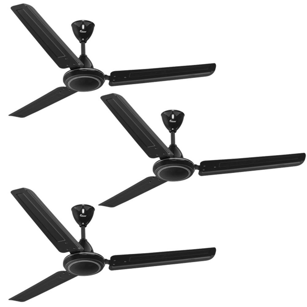 [3 pcs] Runni CF6006(BLK) /CF6006(WH) Ceiling Fan