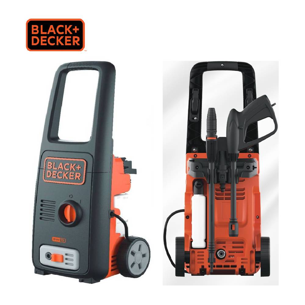 Black & Decker Pressure Washer 1500w BW15B1 (FOC 10M Garden Hose)